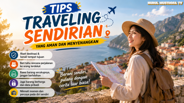 Tips Traveling Sendirian yang Aman dan Menyenangkan