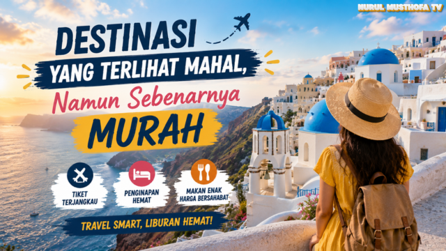 Destinasi yang Terlihat Mahal, Namun Sebenarnya Murah