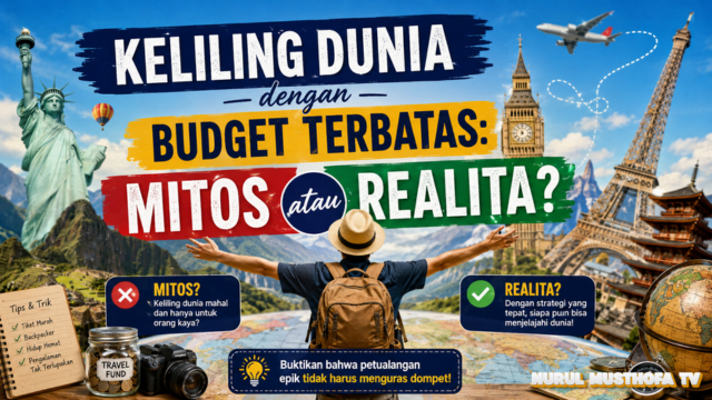 Keliling Dunia dengan Budget Terbatas: Mitos atau Realita?