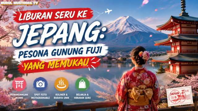 Liburan Seru ke Jepang: Pesona Gunung Fuji yang Memukau