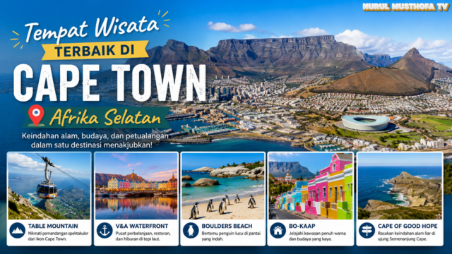 Tempat Wisata Terbaik di Cape Town, Afrika Selatan