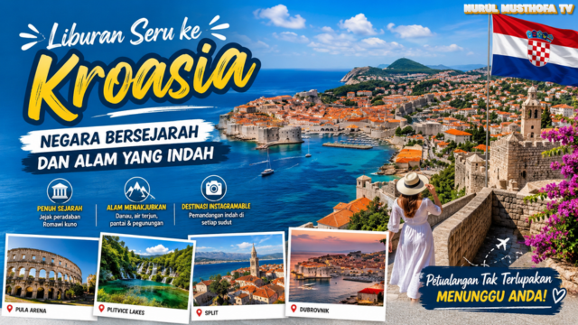 Liburan Seru ke Kroasia - Negara Bersejarah Dan Alam Yang Indah