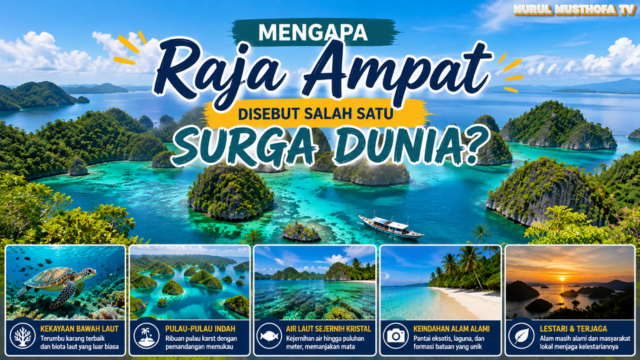 Mengapa Raja Ampat Disebut Salah Satu Surga Dunia?