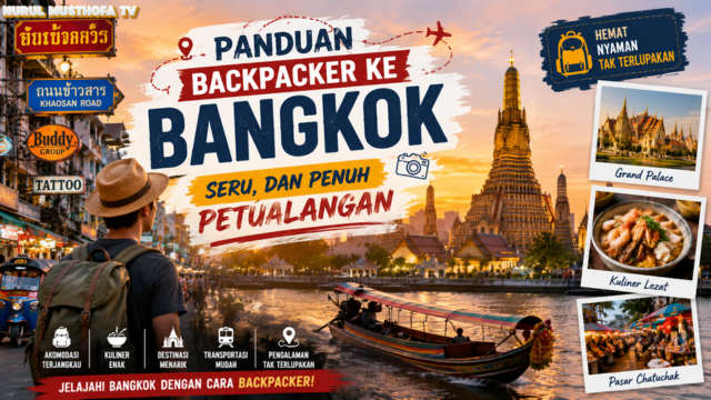 Panduan Backpacker ke Bangkok: Seru, dan Penuh Petualangan